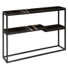 Console Pinturicchia Sahara Noir*La Sartoria del Marmo by Lombardi Marmi Clearance