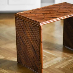 Console Rettangolare In Bambù*Molto Collectibles