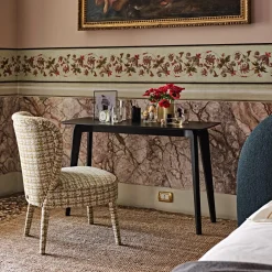 Console Tommi in frassino rifinito Moka*Black Tie Best