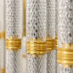 CONSOLLE 18 GAMBE IN BRONZO E CRISTALLO*CG Capelletti Online