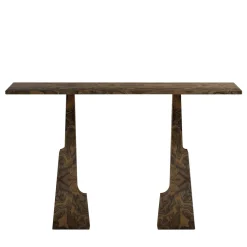 Consolle Emily in legno laccato Marrone*mg12 by Monica Geronimi