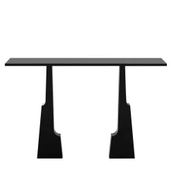 Consolle Emily in legno laccato nera*mg12 by Monica Geronimi Outlet