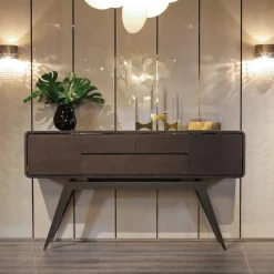 Consolle Hanami in Legno di Sicomoro Frisè Scuro*ReDéco Sale