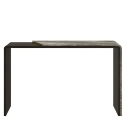 Consolle in legno marrone con effetto marmo*Morello Gianpaolo Best