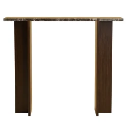 Consolle Maha in Marmo Emperador e Rovere*Lebanto Hot