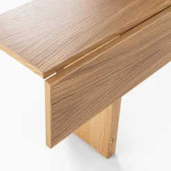 Consolle pieghevole in legno di quercia di Enrico Tonucci*Tonucci Collection Outlet