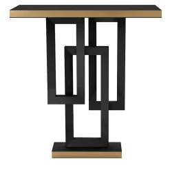 Consolle Thomas in Nero e Noce Marrone Opaco*Isabella Costantini Best