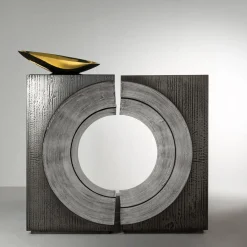 Consolle Tube Grigia in Metallo*Laura Meroni Online