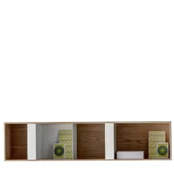 Contenitore pensile T Box Long Walnut di Act_Romegialli*Fioroni New