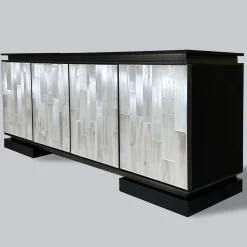 Credenza a 4 Ante After Hours in Rovere e Selenite*Cesare Ferrari Atelier Outlet