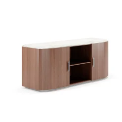 Credenza Alan in legno con piano in marmo*Living Couture Sale