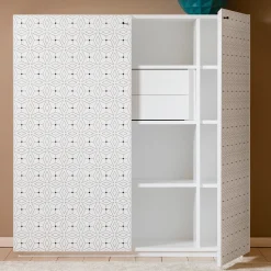 Credenza alta bianca Tiles*Barba Design Discount