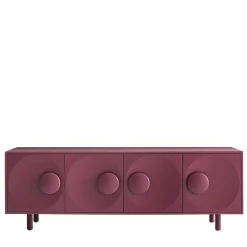 Credenza Bardot 4 porte rosso vino*Morica Design Best