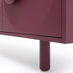 Credenza Bardot 4 porte rosso vino*Morica Design Best