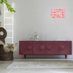 Credenza Bardot 4 porte rosso vino*Morica Design Best