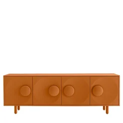 Credenza Bardot a 4 porte in terracotta*Morica Design Sale