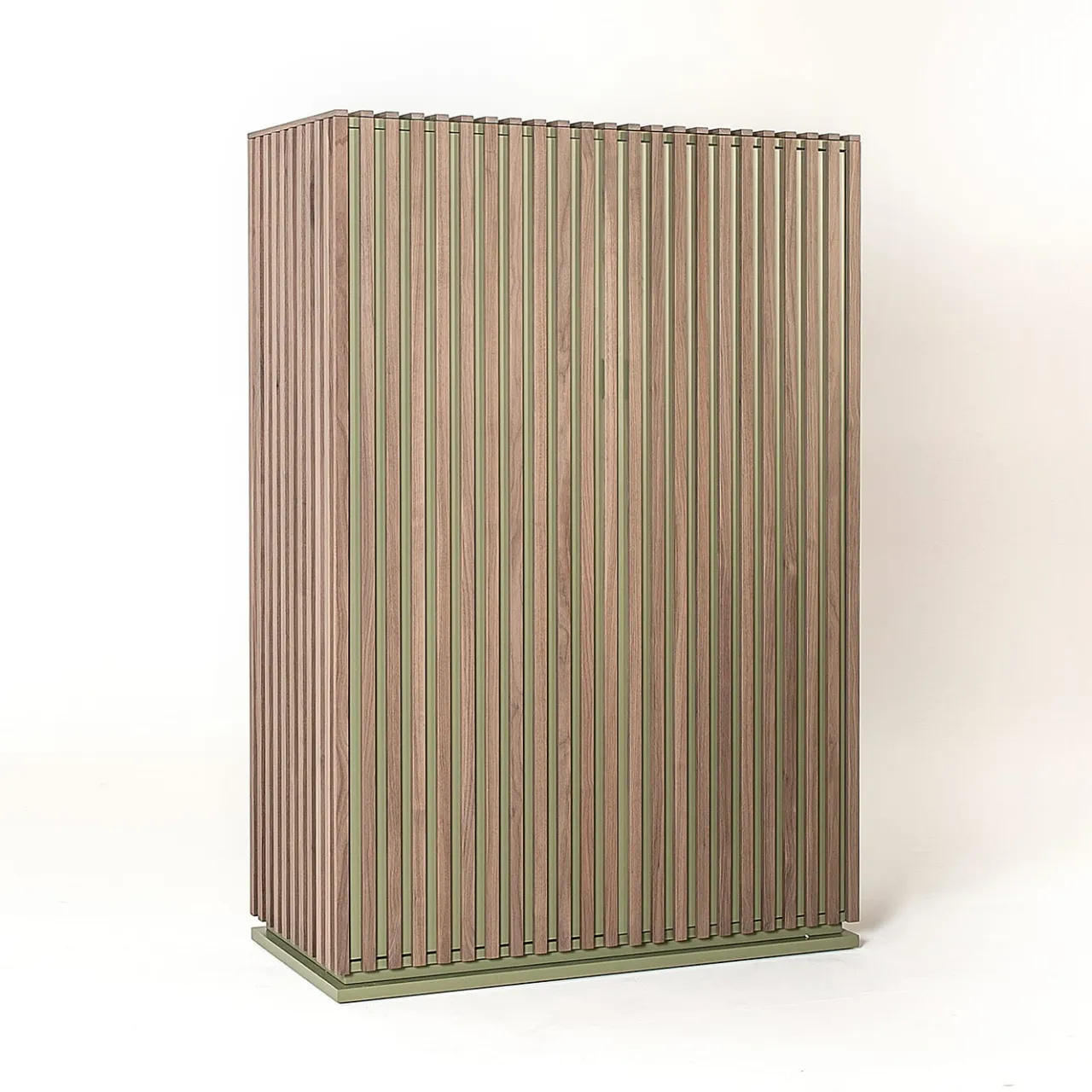 Credenza Bars in listelli di legno massello naturale*Emmemobili Online