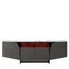 Credenza Bellatrix Nera con Barre a LED*Living Couture Discount