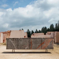 Credenza Beyond a 4 ante in marmo Ombra di Caravaggio*Tonin Casa Clearance