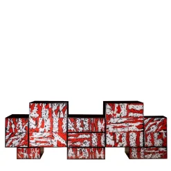 Credenza Caltagirone B laccata lucida*NOT.Ordinary Discount