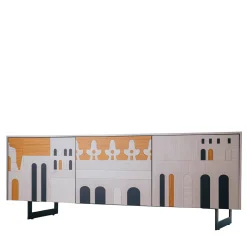 Credenza classica in legno policromo La Certosa*SpazioInterno Discount