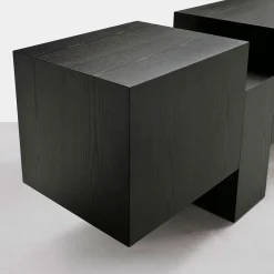 Credenza Dolmen in frassino nero di Dainelli Studio*Somaschini Discount