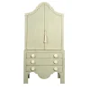 Credenza Ferrovia Verde con Decorazione Magnolia*Porte Italia Best