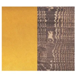 Credenza Fiammifero giallo e marrone di Giulia Contaldo*Arkof New