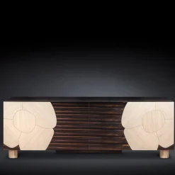 Credenza fiorita Andy a 4 porte*VGnewtrend Best