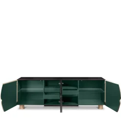 Credenza fiorita Andy a 4 porte*VGnewtrend Best