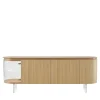 Credenza in legno di quercia beige Soffio*Modesign