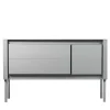 Credenza in Legno Laccato Grigio Opaco*Paolo Pallucco Clearance