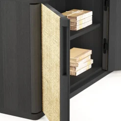 Credenza in Raphia Naturale Miel Vittorio*Giopagani Sale