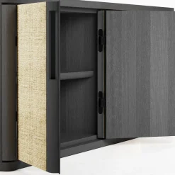 Credenza in Raphia Naturale Miel Vittorio*Giopagani Sale