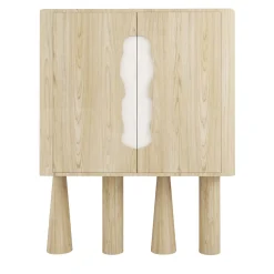 Credenza in rovere e marmo Creta*Livio Cioffi Best