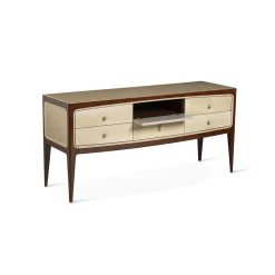 Credenza in stile anni '60 in faggio con cassetti 8712*Salda Online