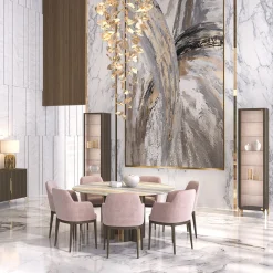 Credenza in vetro con porta singola e illuminazione a LED*Morello Gianpaolo Online