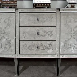 Credenza in vetro di Murano*Fratelli Tosi