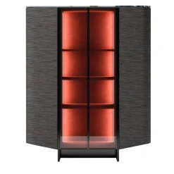 Credenza Marte con piano in marmo e illuminazione a LED*Living Couture Sale