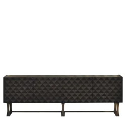 Credenza quadrata in sicomoro*Carpanelli New