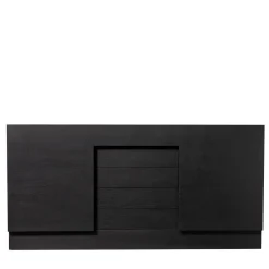 Credenza Rastrero in Rovere Nero Laccato*Paolo Pallucco Outlet