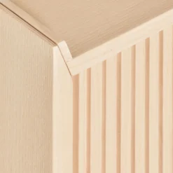 Credenza Sipario 3 porte bassa in frassino naturale*Dale Italia New