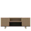 Credenza Swing in Legno di Frassino con Gambe in Ottone*Morelato Online