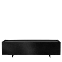 Credenza TV Alfieri in legno laccato nero*Albedo New