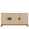 Credenza Urban Grace in Legno di Frassino Finitura Noce Naturale e Caffè*Ebanisteria Roberto Gambella New