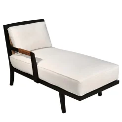 Dan White Chaise Lounge*Garbarino Collections Online