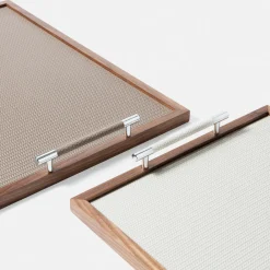 Dedalo Tavolo grande bianco con vassoio*Pinetti New