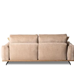 Divano Boboli in Tessuto Beige e Pelle Cammello*Mantellassi 1926 Best