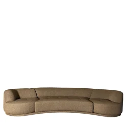 Divano Bordone curvo marrone*My Home Outlet