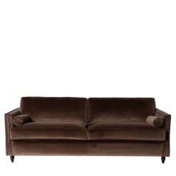 Divano Bramante in Velluto Marrone*Mantellassi 1926 New